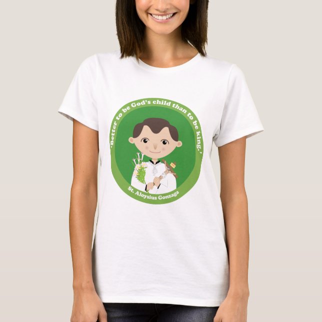 Camiseta St. Aloysius Gonzaga (Anverso)