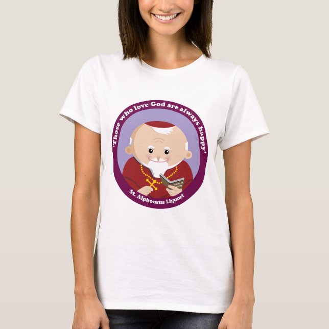 Camiseta St Alphonsus Liguori (Anverso)