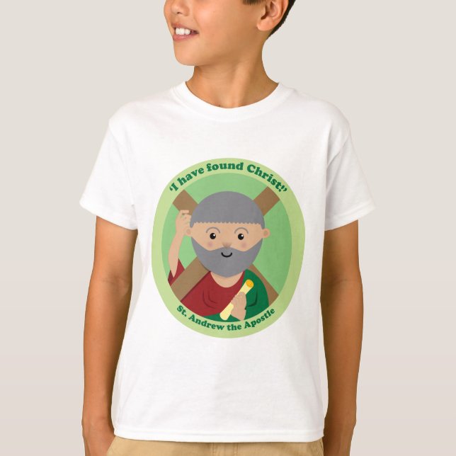 Camiseta St Andrew el apóstol (Anverso)