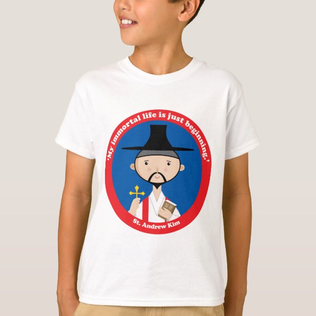 Camiseta St. Andrew Kim (Anverso)