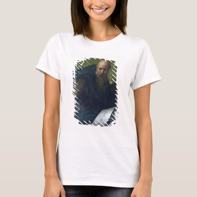 Camiseta St. Anthony Abbot (c.251-356) c.1518-19 (petróleo  (Anverso)