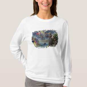 Camiseta St Anthony de Padua que predica a los pescados