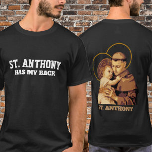 CAMISETA ST. ANTHONY TIENE LA ESPALDA