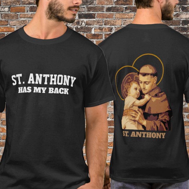 CAMISETA ST. ANTHONY TIENE LA ESPALDA (Subido por el creador)