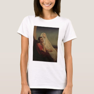 Camiseta St. Augustine and his mother St. Monica, 1855