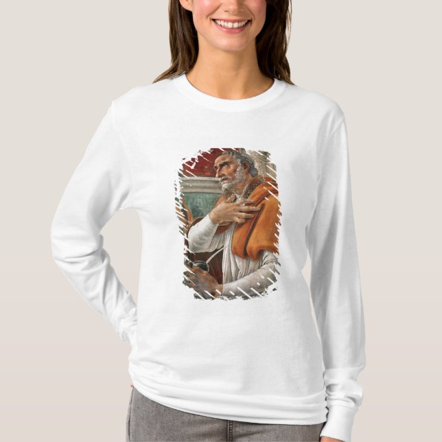 Camiseta St Augustine en su célula, c.1480 (Anverso)