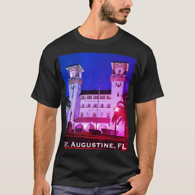 Camiseta St. Augustine, FL - Hotel Alcazar (Anverso)