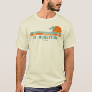 Camiseta St. Augustine Florida Sun Palm Trees