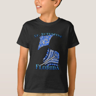 Camiseta St. Augustine Florida Vacation Tribal Stingray