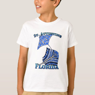 Camiseta St. Augustine Florida Vacation Tribal Stingray