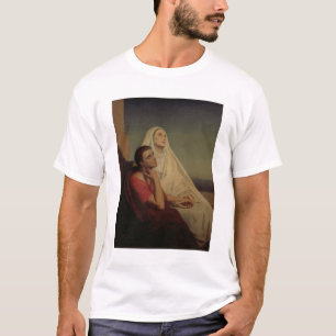 Camiseta St Augustine y su St. Mónica, 1855 de la madre