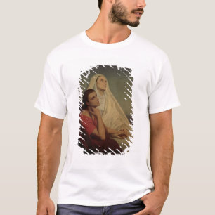 Camiseta St Augustine y su St. Mónica, 1855 de la madre