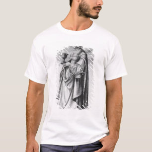 Camiseta St. Barbara, grabada al agua fuerte por Wenceslaus