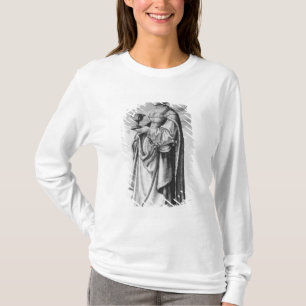 Camiseta St. Barbara, grabada al agua fuerte por Wenceslaus