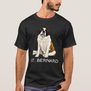 Camiseta St Bernard Crazy Dog Lover