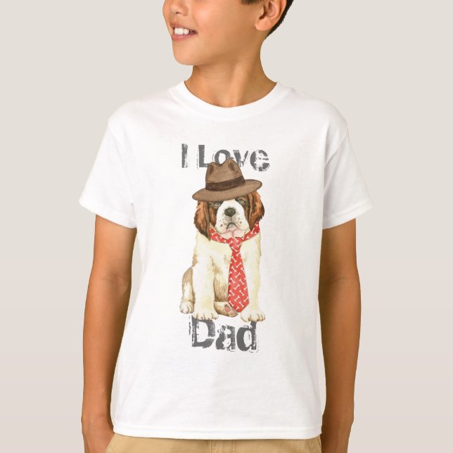 Camiseta St. Bernard Dad (Anverso)
