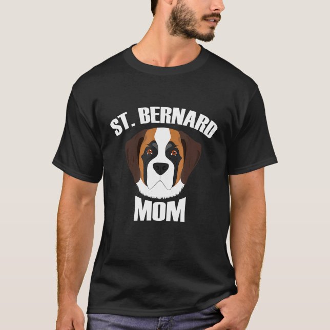 Camiseta St Bernard Mom T (Anverso)