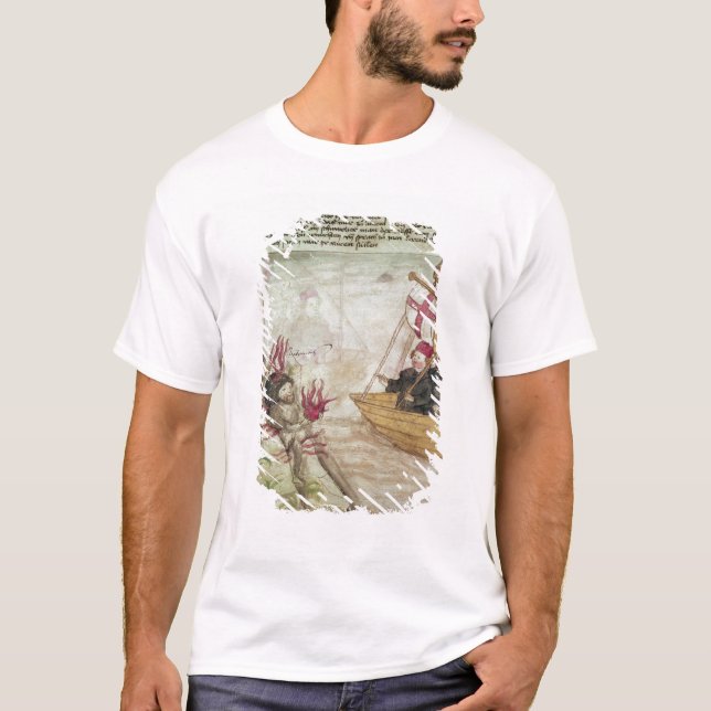 Camiseta St. Brendan en su nave (Anverso)