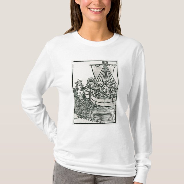 Camiseta St. Brendan y la sirena (Anverso)