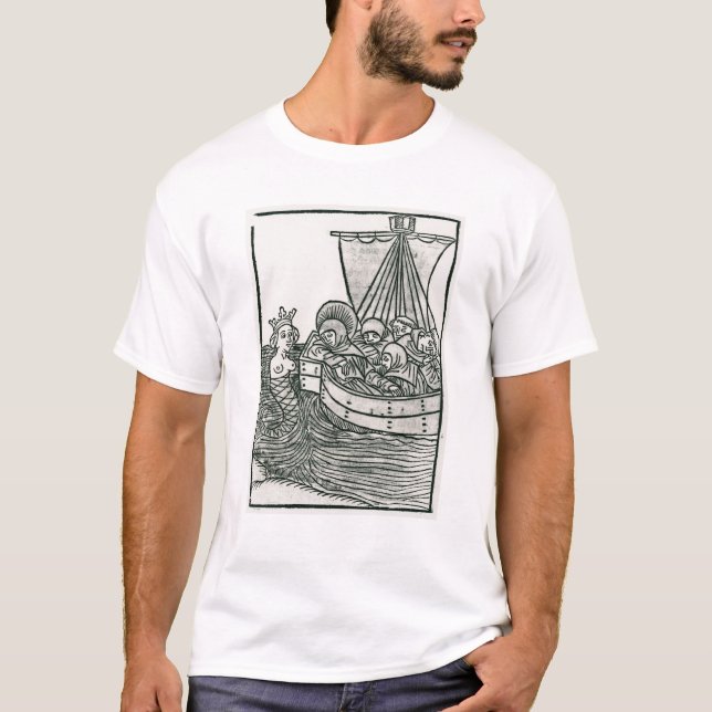 Camiseta St. Brendan y la sirena (Anverso)