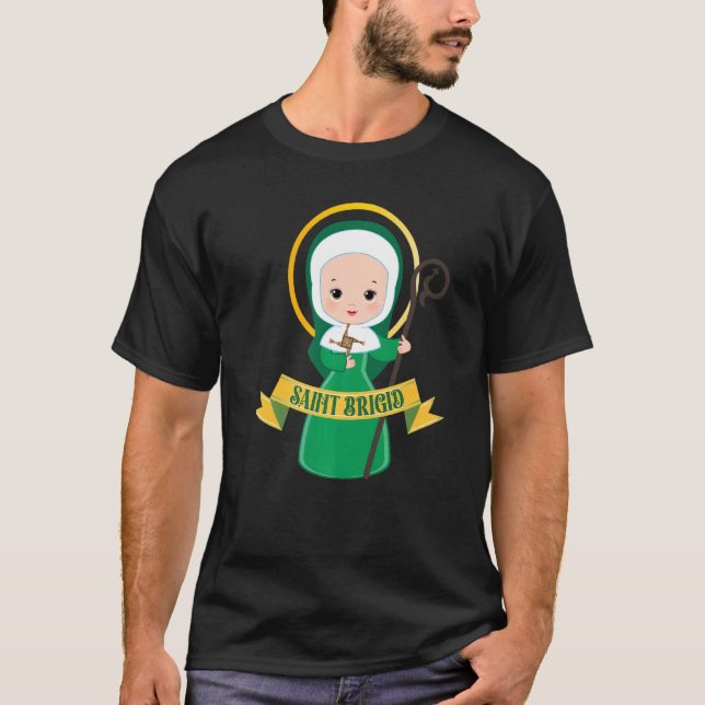 Camiseta St Brigid Of Kildare Cross Ireland (Anverso)