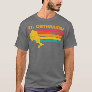 Camiseta St Catharines Ontario Canadá Vintage con problemas