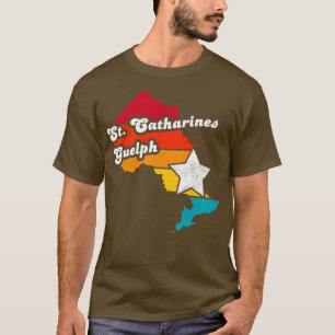 Camiseta St Catharines Ontario Canadá Vintage con problemas