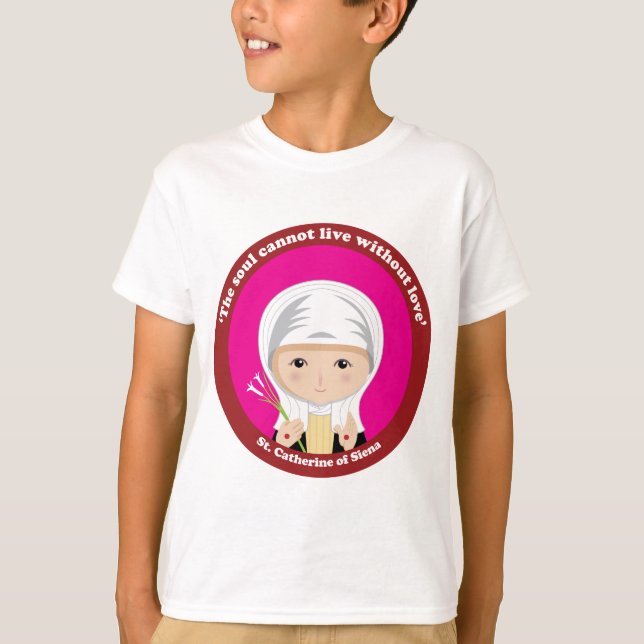 Camiseta St. Catherine de Siena (Anverso)