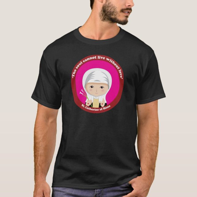 Camiseta St. Catherine de Siena (Anverso)