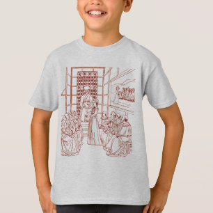 Camiseta St Catherine disputando con académicos por Masolin