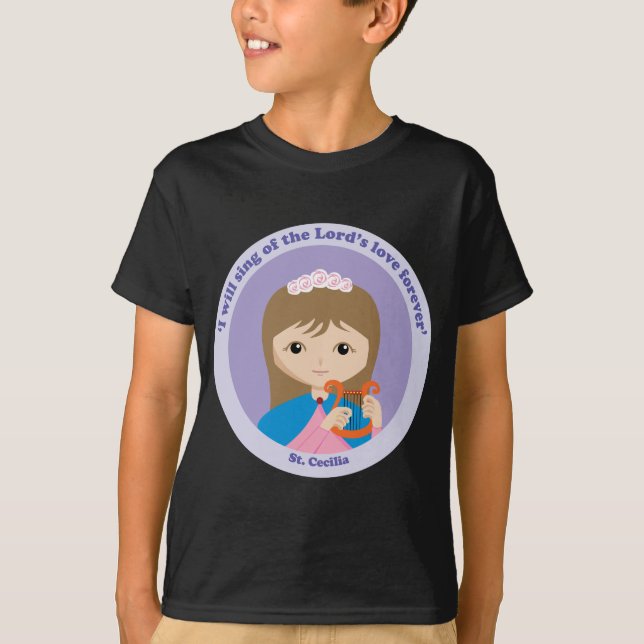 Camiseta St. Cecilia (Anverso)