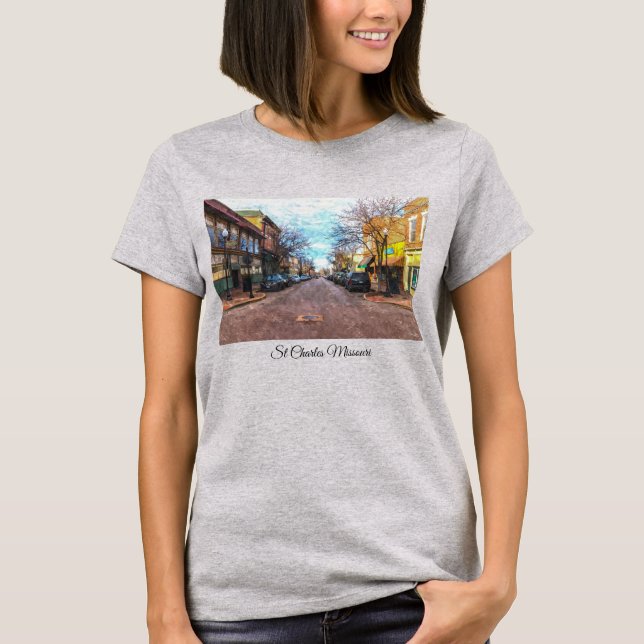 Camiseta St Charles Main St Painterly T-Shirt (Anverso)