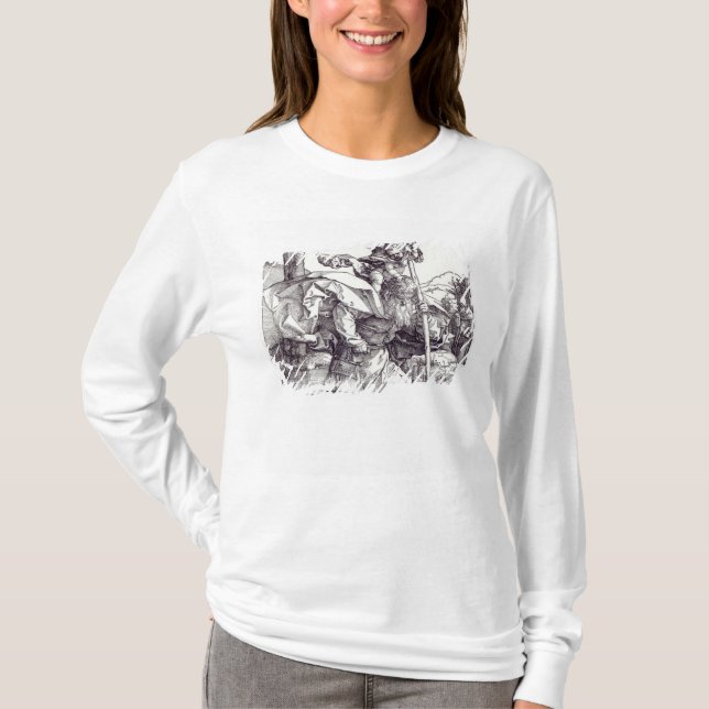 Camiseta St Christopher que lleva al Cristo infantil, 1511 (Anverso)