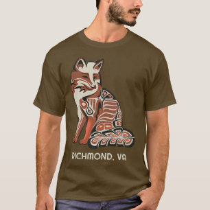 Camiseta St. de arte nativo americano de la tribu roja Fox 