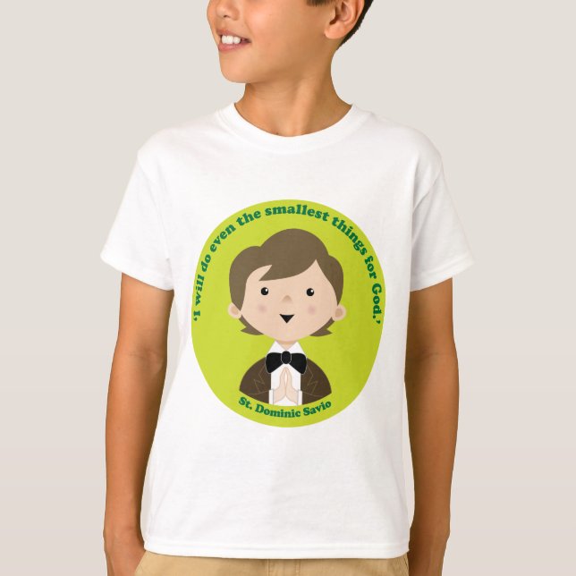 Camiseta St Dominic Savio (Anverso)