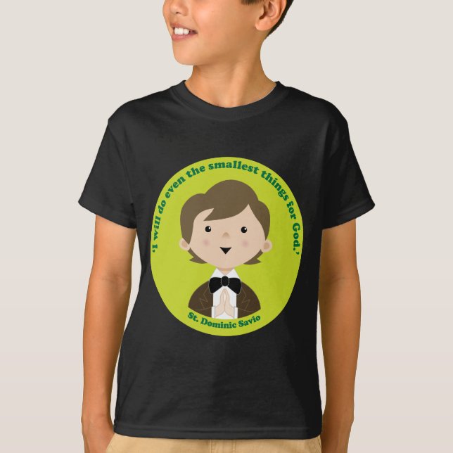 Camiseta St Dominic Savio (Anverso)
