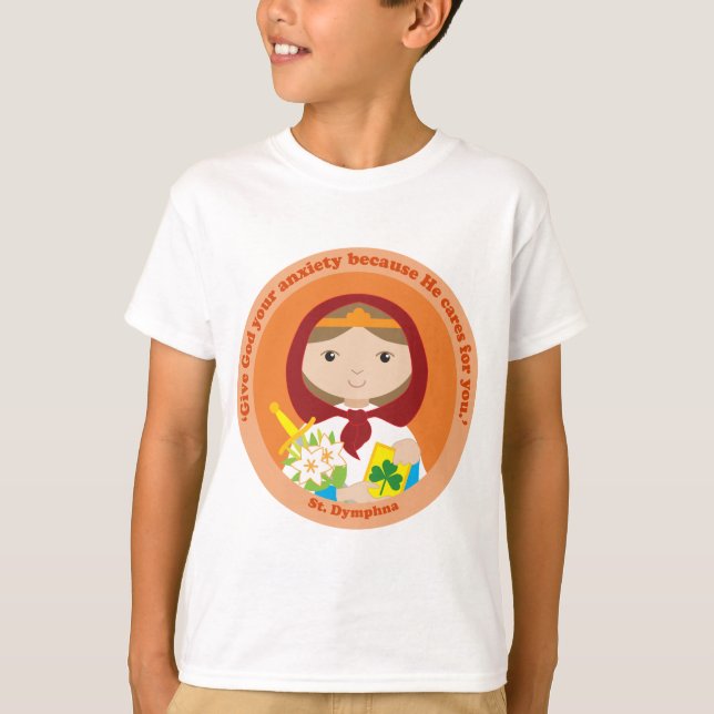 Camiseta St. Dymphna (Anverso)
