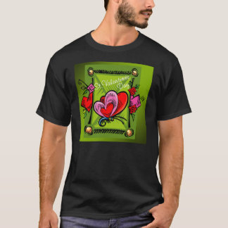 Camiseta St. El día de San Valentín 3 -- Verde