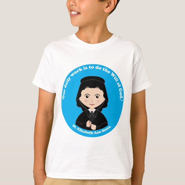 Camiseta St. Elizabeth Ann Seton (Anverso)