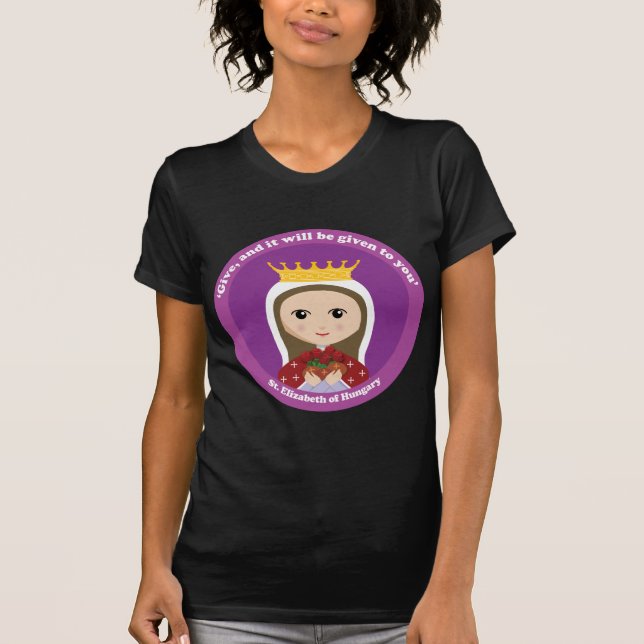 Camiseta St. Elizabeth de Hungría (Anverso)