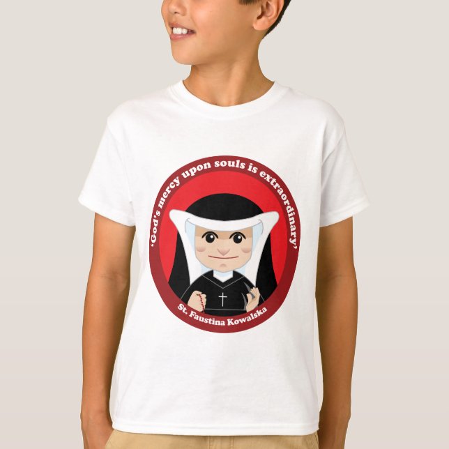 Camiseta St. Faustina Kowalska (Anverso)