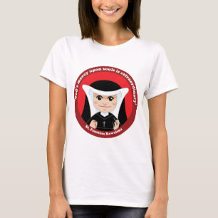 Camiseta St. Faustina Kowalska