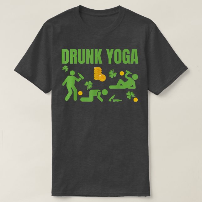Camiseta St. Feliz Yoga (Diseño del anverso)