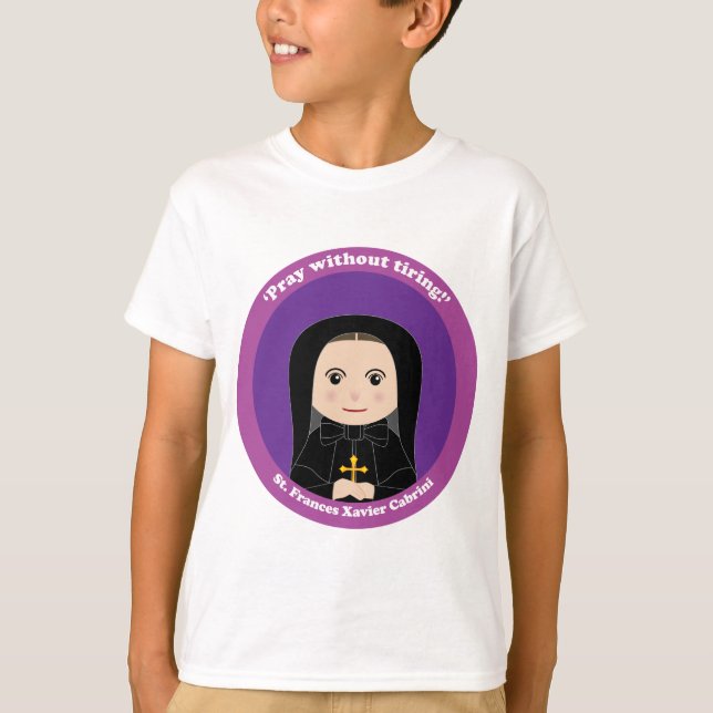 Camiseta St. Frances Xavier Cabrini (Anverso)