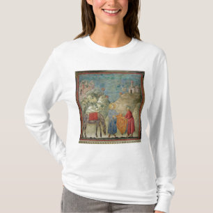 Camiseta St Francis da su capa a un extranjero