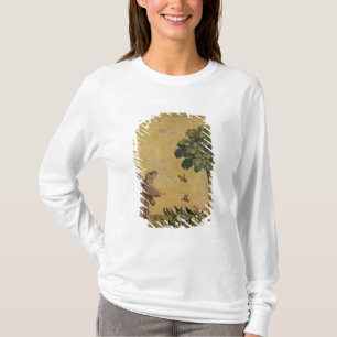 Camiseta St Francis de Assisi que predica a los pájaros