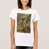 St Francis de Assisi rodeó por los animales