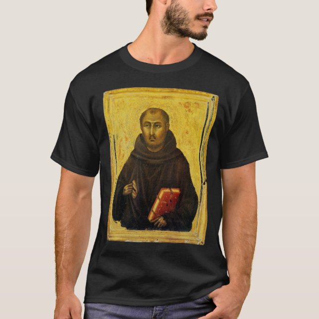 Camiseta St Francis piadoso Niccolo di Segna Shirt (Anverso)