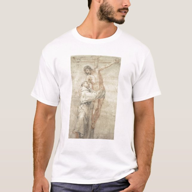 Camiseta St Francis que rechaza el mundo y el abarcamiento (Anverso)