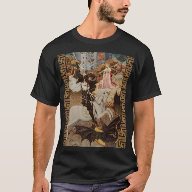 Camiseta St. George and The Dragon by Bernat Martorell (Anverso)